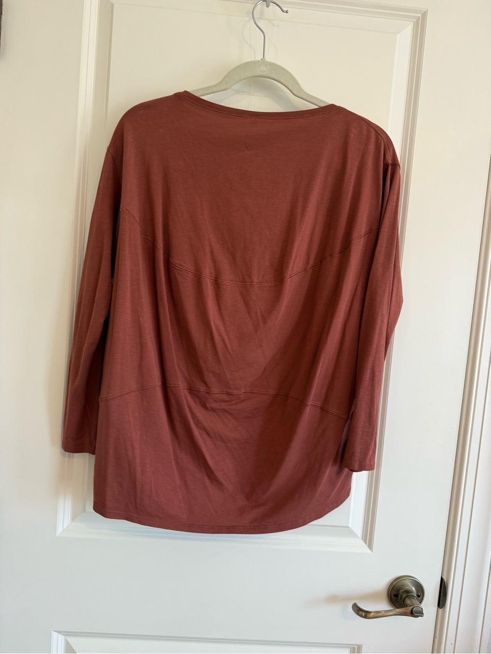 Lululemon Back in Action Long Sleeve Ancient Copper